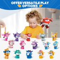 thumbnail image 5 of Super Wings Transformer Toys 2 en Jett Robot Transformer Figuras de acción Modo 2 en 1 Robot Transformer Toys para niños niñas 4-6 6-8 Divertidos juguetes de avión para niños pequeños Niños de 3 4 5 6, 5 of 5