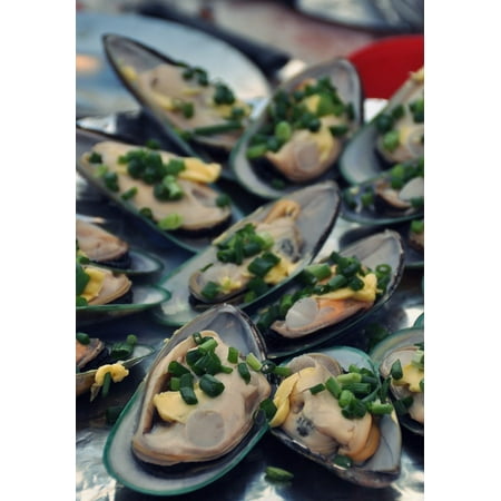 - LAMINATED POSTER Eat Delicious Fish Mussels Food Seafood Market Poster Print 24 x 36