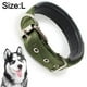 thumbnail image 2 of Collar resistente para perros con asa para perros medianos y grandes Collar con puntadas reflectantes,, 2 of 5