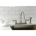 thumbnail image 3 of Kingston Brass KB728ACLSP American Classic Centerset Kitchen Faucet with Side Sprayer, Brushed Nickel, 3 of 5