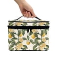 thumbnail image 2 of HELLHERO Lemon Travel Makeup Case Organizer Personalized Gifts for Bridesmaid, Sister, Wife, Friends Hand-Held Brush Holders Portable Cosmetic Bags (8.86"x6.5"x5.9"), 2 of 4