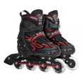 thumbnail image 1 of Patines en Linea rueda 70 mm Altera Ajustables Profesionales Mediano Rojo, 1 of 8