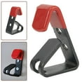 thumbnail image 3 of Modern Wall Mounted Display Stand for Tire Wheel Rims Metal Hub Hook Rack, 3 of 7