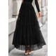 thumbnail image 5 of Falda PRETTYGARDEN Otoño 2025 Elástica Cintura Alta Maxi Negra XXL, 5 of 9