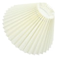 thumbnail image 1 of HEALEEP Pleated Fabric Lamp Shade Yellow Wall Light 1Pcs, 1 of 8