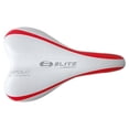 thumbnail image 1 of Asiento Sin Broche Blanco/Rojo D250 Bicicleta ELITE APOLO, 1 of 2
