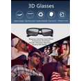 thumbnail image 3 of Zshan 4 PCS Non-Flash Circular Polarizer 3D Glasses All RealD 3D Cinema Non-Flash Circular Polarizer 3D Televisions for Family Viewers Circular Polarized Pack, 3 of 5