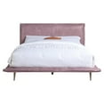 thumbnail image 3 of ACME Lit Très Grand Size en Cuir Pleine Fleur Rose, 3 of 7