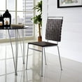 thumbnail image 4 of Modway Fuse Dining Side Chair in Brown, 4 of 4