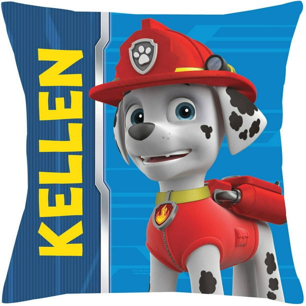 paw patrol pillow and throw set