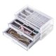 thumbnail image 2 of Caja de almacenamiento ,Caja de almacenamiento de caja de joyería de acrílico de 3 capa cumpleaños de exhibición de caja de joyería del de 3 Sunnimix Caja de almacenamiento de joyas, 2 of 8
