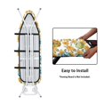 thumbnail image 2 of HELLHERO Iron Padding Covers with Universal Fit Reusable Snug Fit Sunflowers Pumpkins Bees Iron Board Covers, 2 of 3