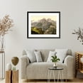 thumbnail image 4 of Historic Framed Print, View from Schachen Upper Bavaria Germany, 17-7/8" x 21-7/8", 4 of 9