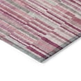 thumbnail image 3 of Addison Rugs Chantille Indoor/Outdoor Transitional Stripes Blush Machine Washable Rectangle Rug, 3' x 5', 3 of 8