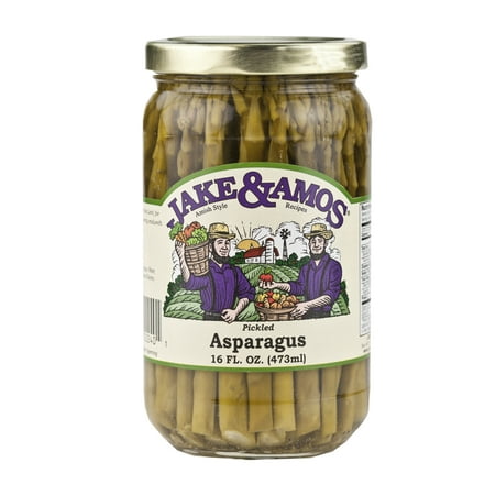 Jake & Amos Pickled Asparagus 16 oz. (3 Jars) (Best Spicy Pickled Asparagus Recipe)