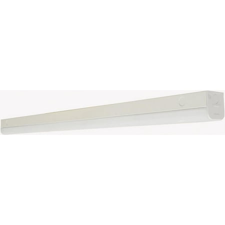 65/1122-Nuvo Lighting-DLC-38W 4000K 1 LED Slim Strip Light with Knockout-2.56 Inches Wide by 2.69 Inches High