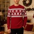 thumbnail image 2 of Christmas Sweaters for Women Pattern Sweater Coat Stylish Pullover Knitwear For Winter Cozy Casual Attire For Couples For Season Ugly Christmas Sweaters, 2 of 4