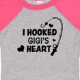thumbnail image 4 of Inktastic I Hooked Gigi's Heart with Fishing Rod Boys or Girls Baby Bodysuit, 4 of 5