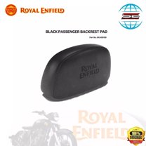 Genuine Black Passenger Backrest Pad for Royal Enfield Hunter 350
