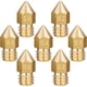thumbnail image 1 of Boquilla extrusora de impresora 3D MK8 de 16 piezas para Creality CR-10 7 tamaños diferentes 0,2mm, 0,3mm, 0,4mm, 0,5mm, 0,6mm, 0,8mm, 1,0mm Vhermosa YQ-2614, 1 of 4