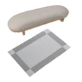 thumbnail image 4 of Reposabrazos para uñas, soporte de mano para uñas, escritorio, almohada suave para manos, manicura, soporte de mano para salón de tecnología de uñas, caqui, 4 of 8