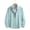 Light Blue, variant on MOJOGO Men's Button Down Shirts Casual Long Sleeve Shirt Summer Breathable Cotton and Linen Tops with Chest Pockets L