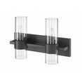 thumbnail image 2 of 2 Light Bath Vanity In Modern Style-11 Inches Tall And 17 Inches Wide-Matte Black Finish Z-Lite 343-2V-Mb, 2 of 2
