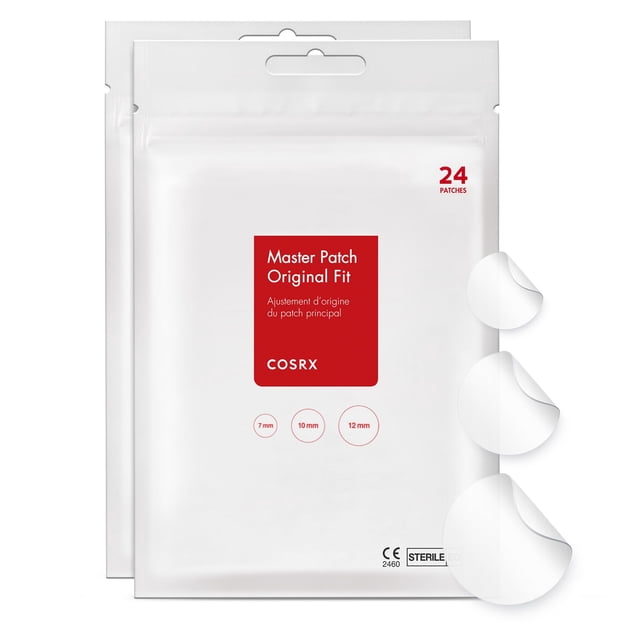 Parche para espinillas COSRX, parche para espinillas, hidrocoloide absorbente para acné