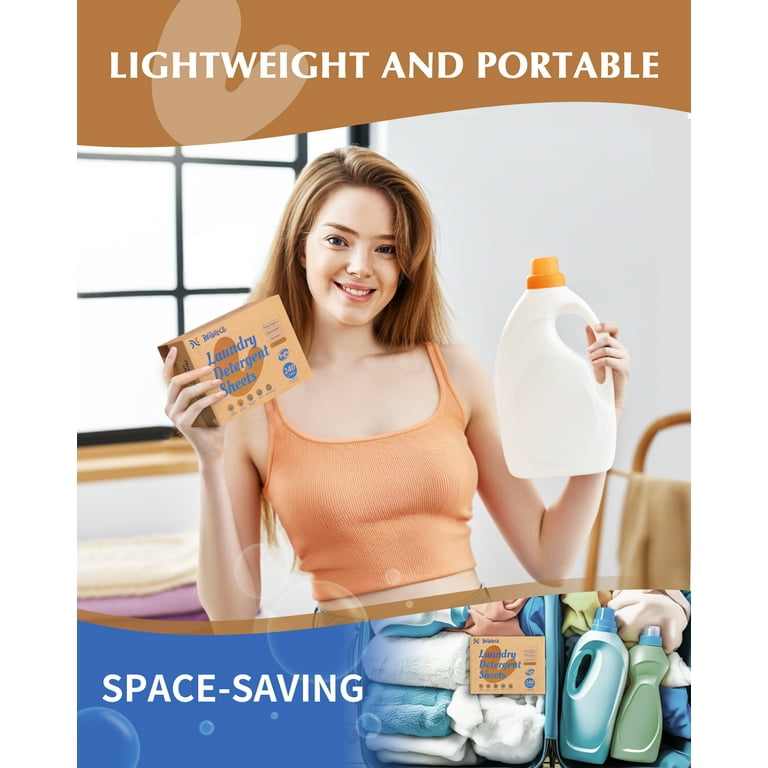 Bella Luce Laundry Detergent Sheets, Santal Scent, 240 Loads