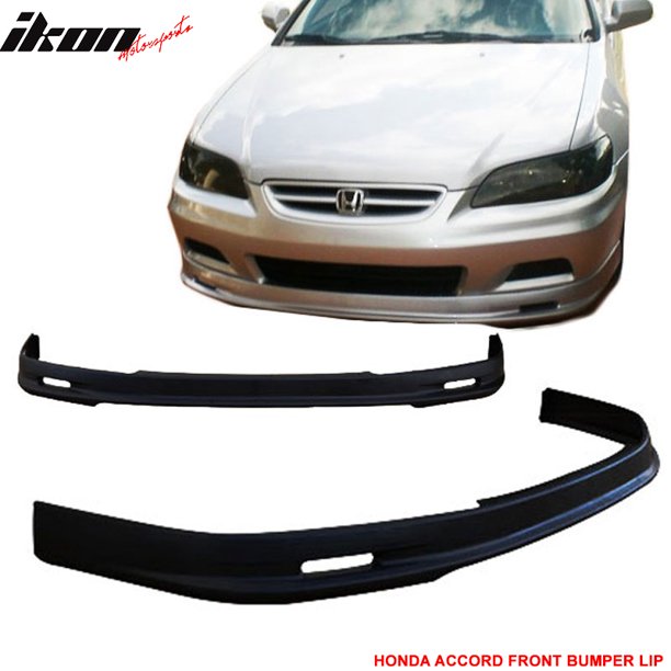 Compatible With 01 02 Honda Accord Mu Front Bumper Lip Spoiler Body Kit Pp Polypropylene Walmart Com Walmart Com