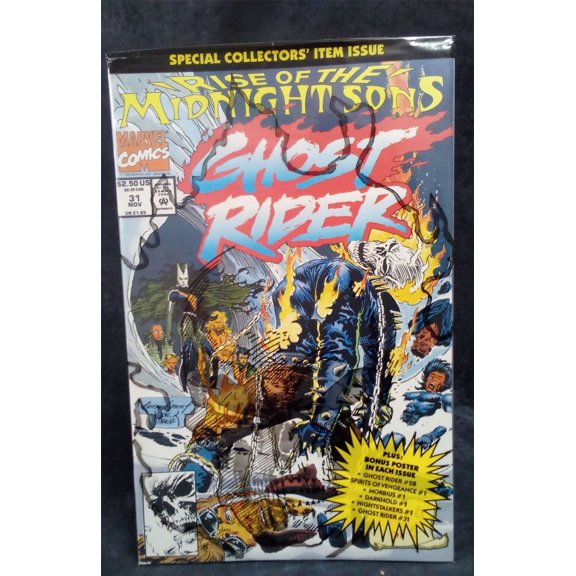 Pre-Owned Ghost Rider #31 *Sealed* w/ Poster1992 Marvel Comics Comic Book