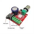 thumbnail image 1 of PAM8610 12V Mini Hi-Fi Audio Stereo Amplifier Board 2X10W Dual Channel D Class for DIY Audio Projects, 1 of 5