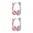 thumbnail image 3 of Injueey Auriculares Oreja de dibujos animados Auriculares inalámbricos Computadora Oreja de dibujos animados Auriculares inalámbricos Auriculares para Type1 NO1, 3 of 6