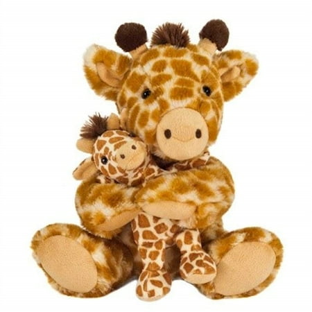 Mom and Baby 10" Sitting Giraffes