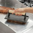 thumbnail image 3 of Soro Essentials- Cast Iron Weight Steak- Burger Press Rectangle Smashed Burger Press Grill Press Burger Smasher BBQ Griddle Accessories for Bacon Hamburger Steak Meat, 3 of 5