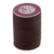 thumbnail image 5 of Hilo de cera redondo de 130 m y 0,5 mm para coser cuero a mano, color blanco Marron oscuro, 5 of 8