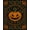 Orange, Pattern 7, variant on ODIKA 8'x10' Washable Area Rug Non-Slip Chair-Friendly Mat Orange Black Gothic Pumpkin and Skull Design Elegant Seasonal Motif with Star Leaf for Dining Room, Large Office, Lounge