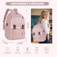 thumbnail image 2 of Gynky School Backpack High School Bookbag Durable Large Capacity Lightweight Daypack for College Students Travel Daypack, 2 of 6