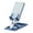 blue, variant on Portable, foldable, lift-up tablet stand can be used for study, office, etc. - blue