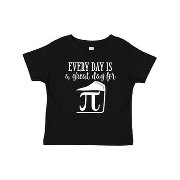 Inktastic Pi Day Funny Math Pie Slice Boys or Girls Baby T-Shirt