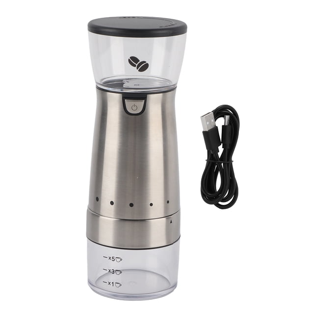 Molinillo de café automático, molinillo de café eléctrico portátil, uso en el hogar y la Oficina, carga USB