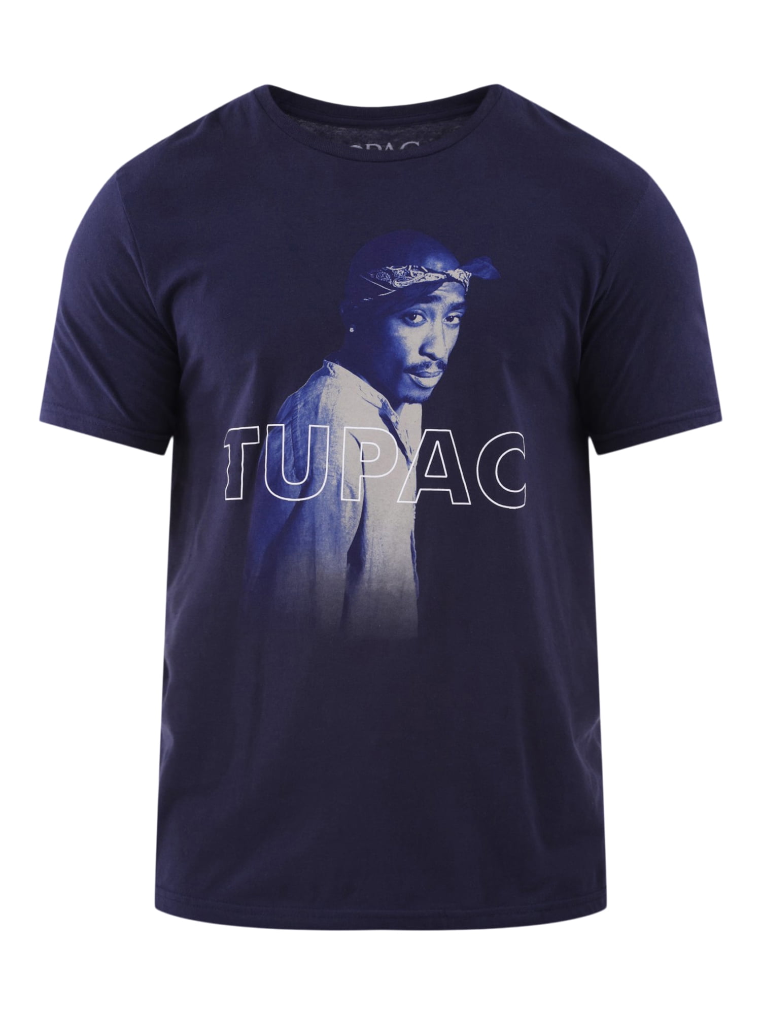 Tupac Men's & Big Men's Bandana Graphic Tee with Short Sleeves, Sizes S-3XL