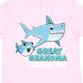 thumbnail image 4 of Inktastic My Great Grandma Loves Me with Cute Sharks Boys or Girls Toddler T-Shirt, 4 of 5
