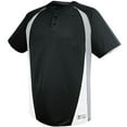 thumbnail image 1 of Ace Two-Button Jersey 2Xl Black/Silver Grey/White, 1 of 1