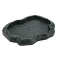 thumbnail image 7 of Reptile Food Water Rock Bowls - Resin Rock Feeder Dish, Amphibian Feeding Bowl Terrarium Decor For Lizards, , Leopard Gecko, , Bearded Dragons, Snake, , Spider Pet, 7 of 7