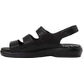 thumbnail image 3 of Women's Propet Breeze Walker Strappy Sandal Black Pearl Leather 10 B, 3 of 5