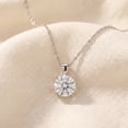 thumbnail image 5 of Pompeii Certified 2.30Ct Diamond Solitaire Pendant 14k Gold 18" Necklace Lab Grown, 5 of 6