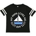 thumbnail image 3 of Inktastic My Nana Loves Me Sailboat Boys Boys Toddler T-Shirt, 3 of 5