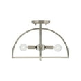 thumbnail image 6 of Capital Lighting 248841BN Lawson 4 Light 15" Wide Semi-Flush Ceiling Fixture - Nickel, 6 of 7