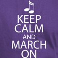 thumbnail image 3 of CafePress - Keep Calm And March On Dark T Shirt - Men's Classic Graphic Cotton T-Shirt, 3 of 4